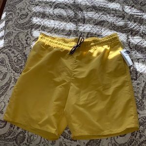 Old Navy NWT Swim Shorts Yellow